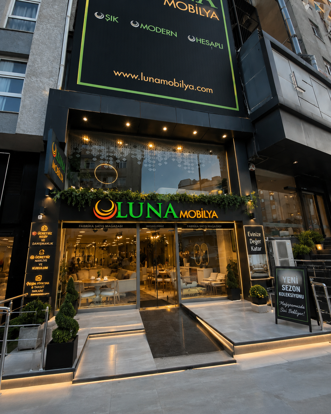 Luna Mobilya mağazası